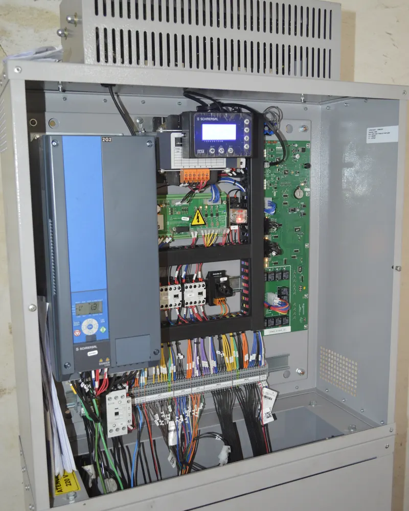 Quadro de comando novo